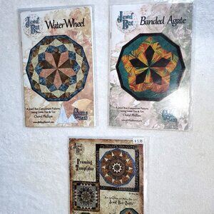 Jewel Box Quilting Patterns 3 Piece Set